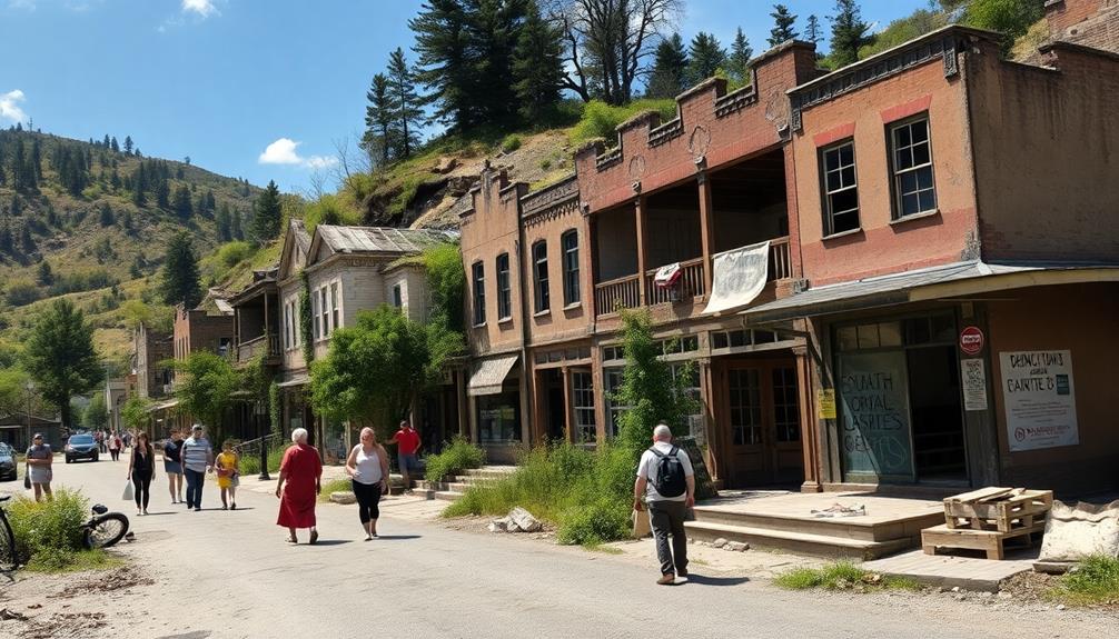 ghost town tourism effects