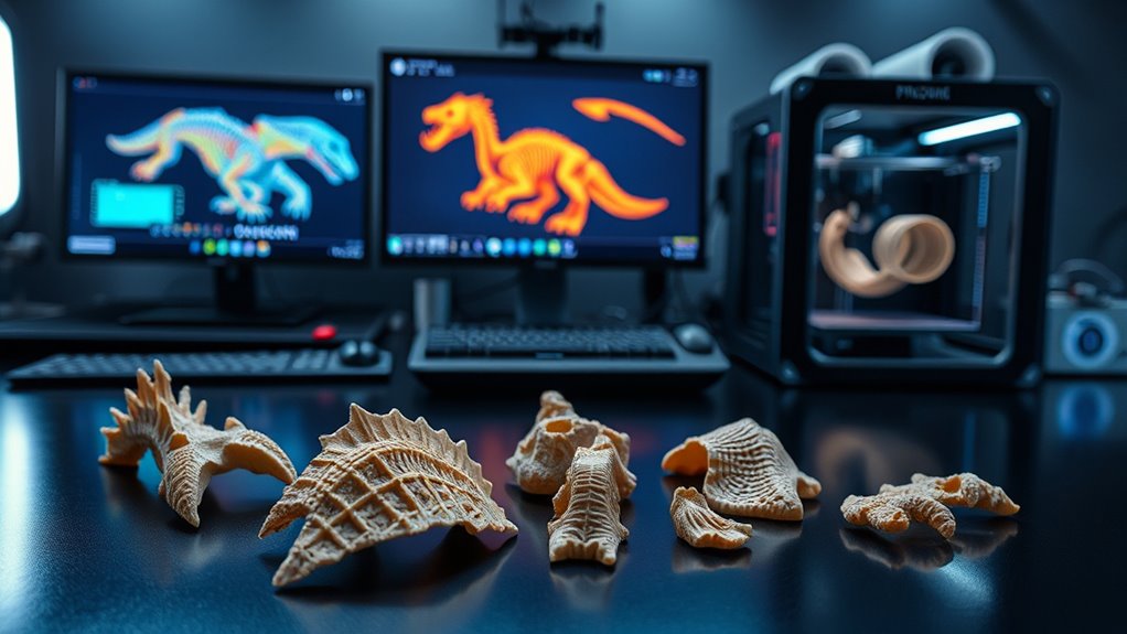 3d printed dinosaur anatomy