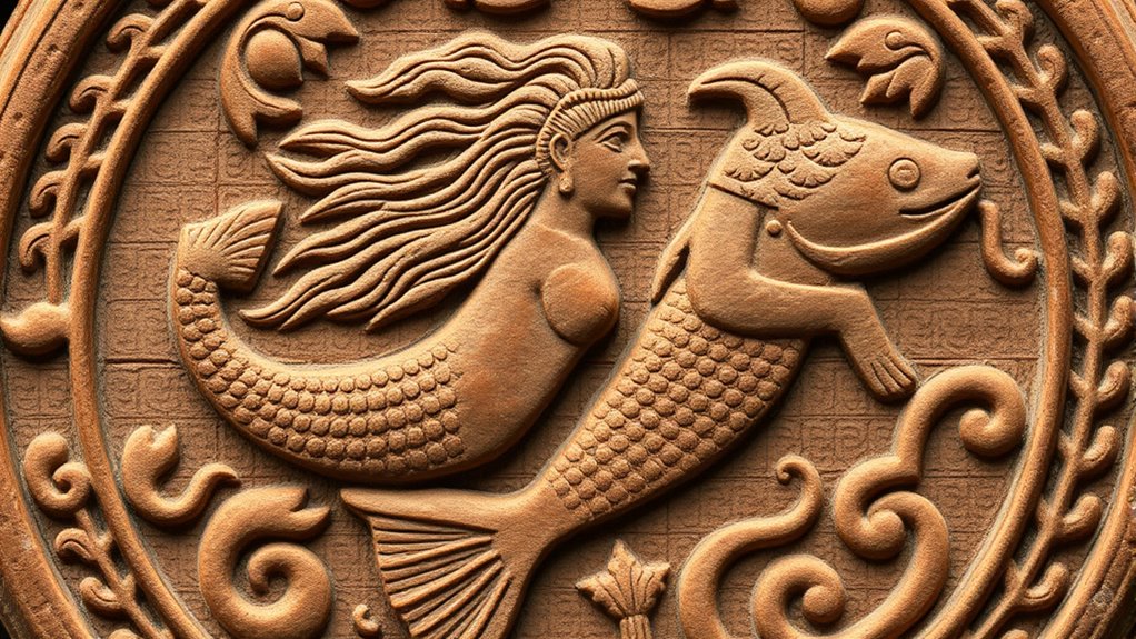 ancient marine symbolism themes