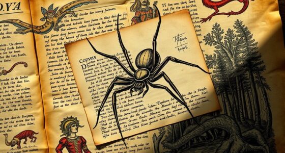 ancient roman spider accounts