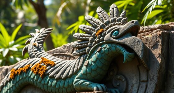 aztec feathered serpent archaeology