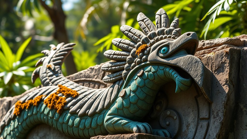 aztec feathered serpent archaeology