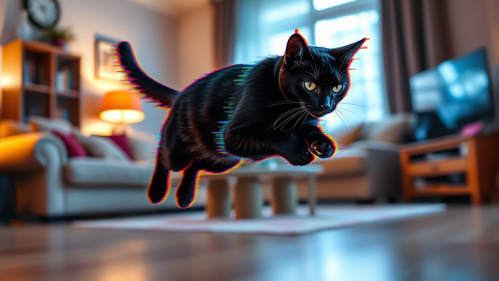 cats vanish and reappear