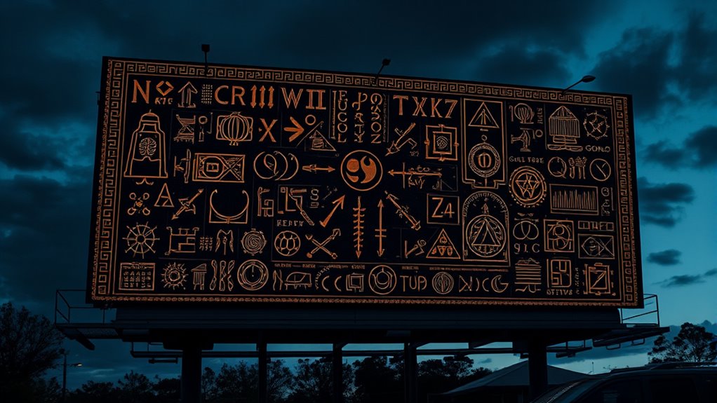 decode symbols for hidden messages