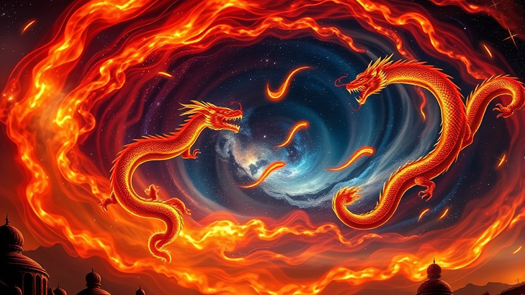 dragons symbolize divine chaos control