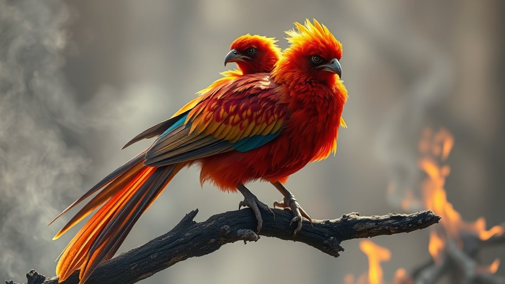 fiery death to rebirth