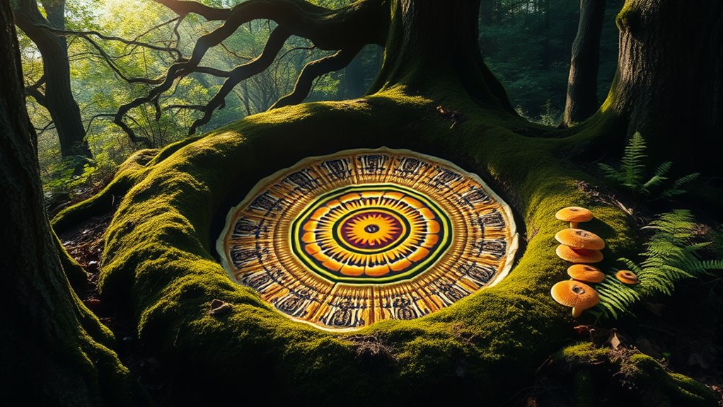 fungal symmetry and interconnected networks