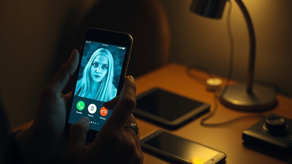 ghostly calls and scams