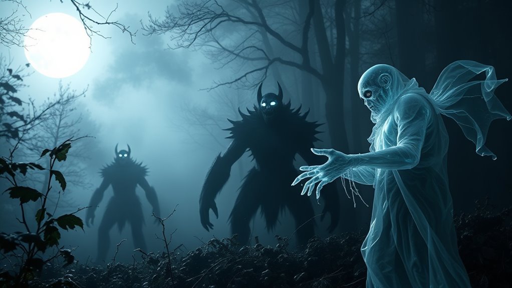 ghosts forming monster alliances