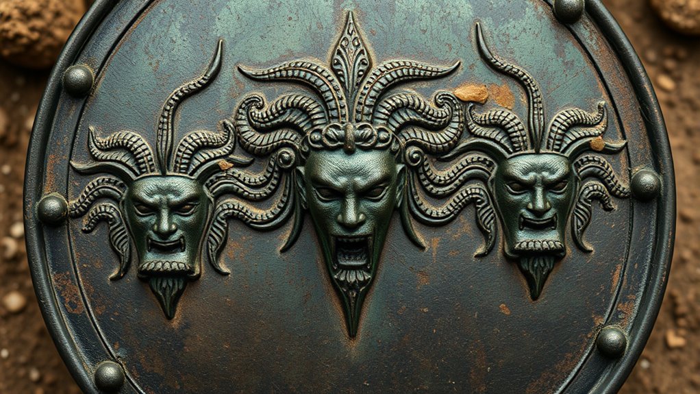 gorgon motifs in artifacts