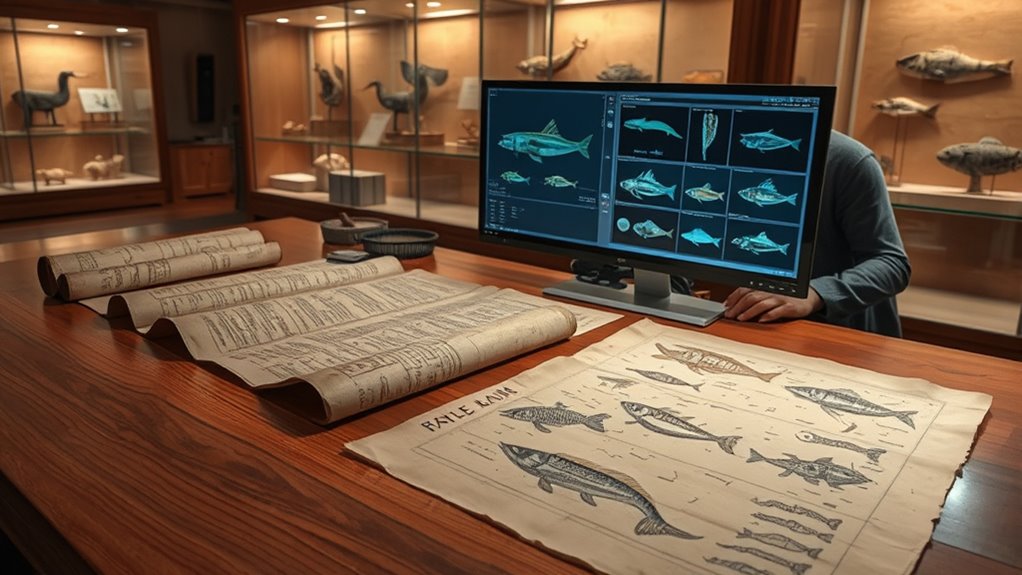 marine biology and archaeology