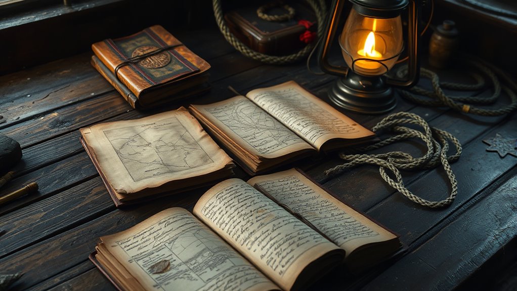 mysterious whaling journals found