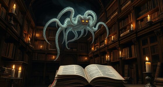 no the library did not house monster taxonomies