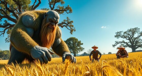 ogres aiding farming legends