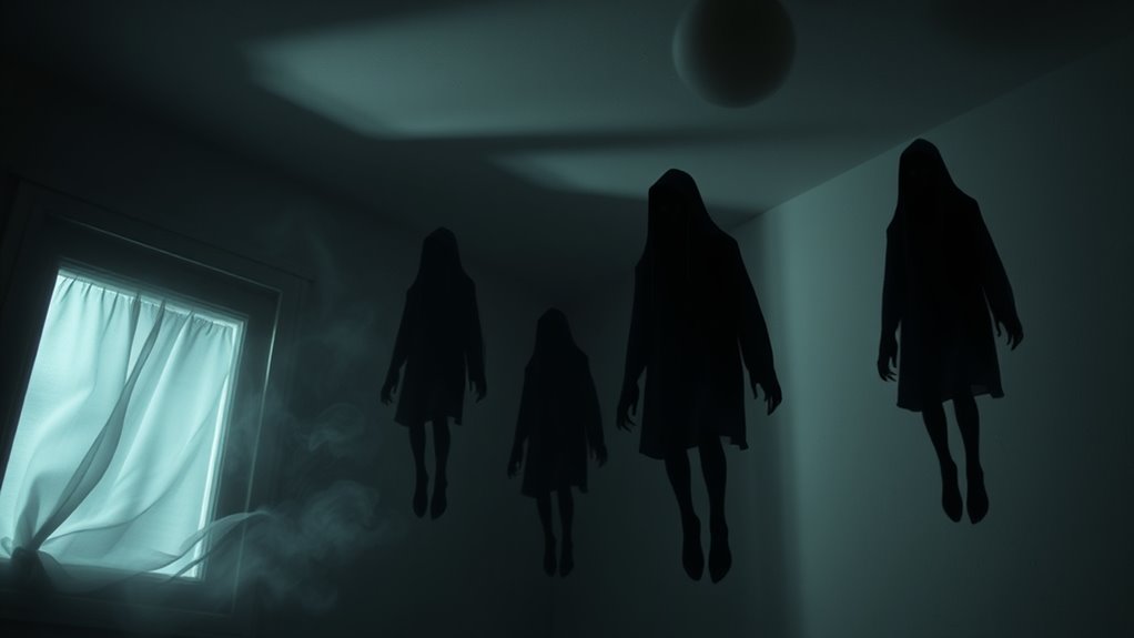 shadow figures evoke dread