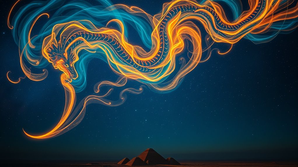 sky beasts symbolize divine authority