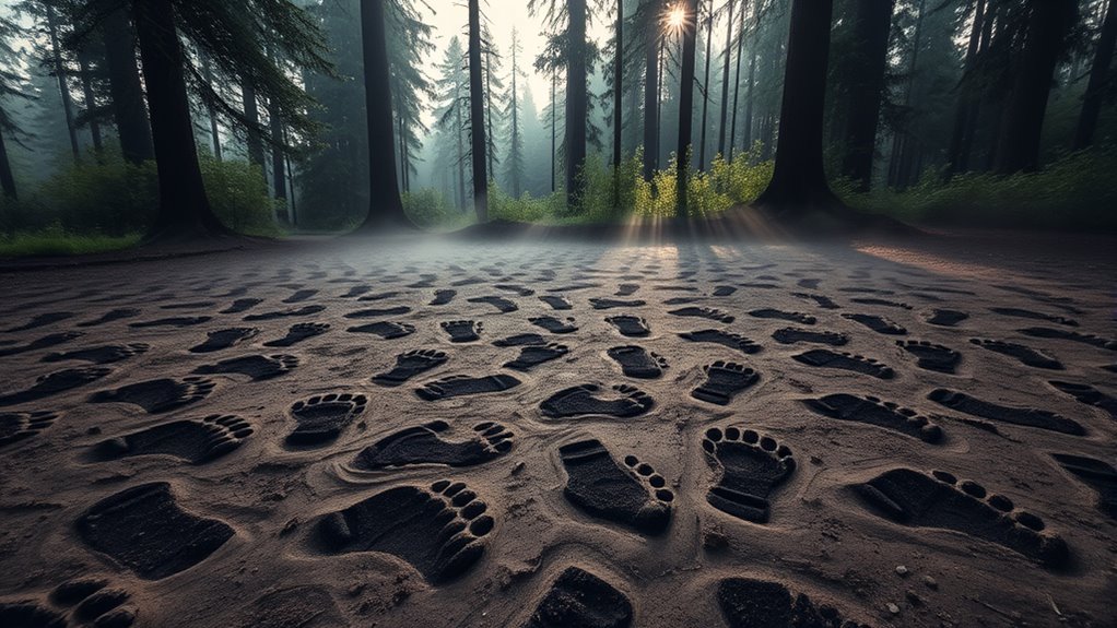 track patterns reveal animal habits