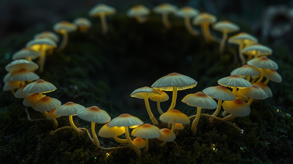 underground fungal communication networks