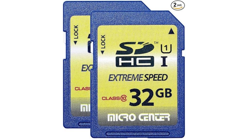 32gb sdhc two pack