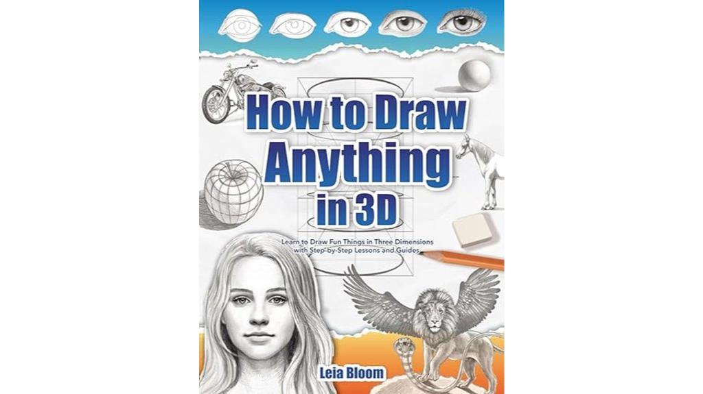 3d drawing step by step