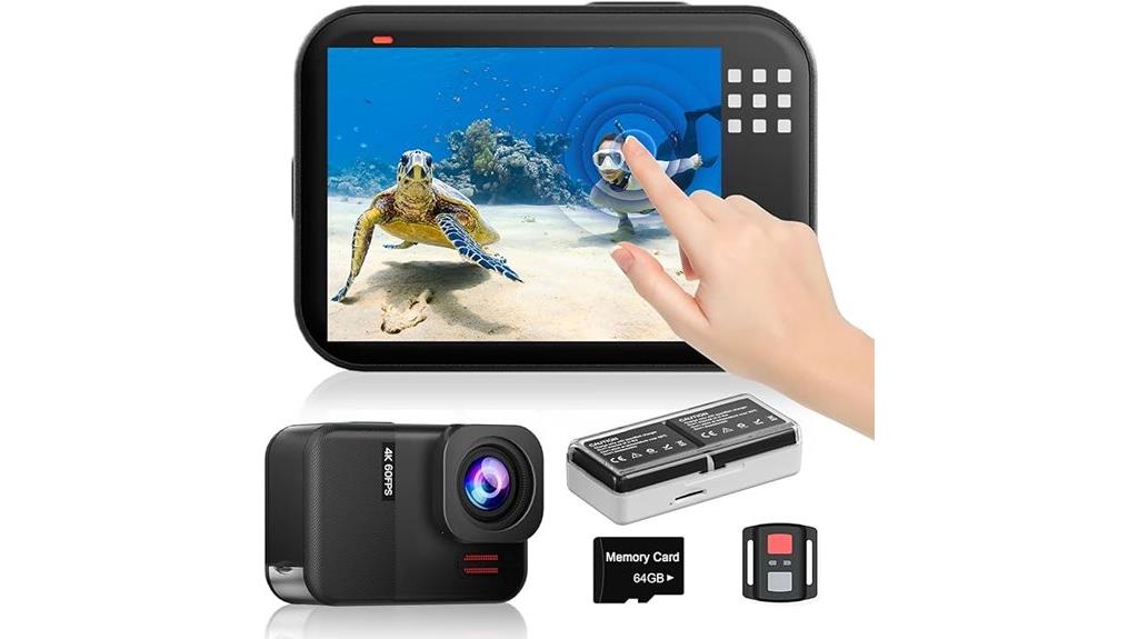 4k waterproof camera bundle