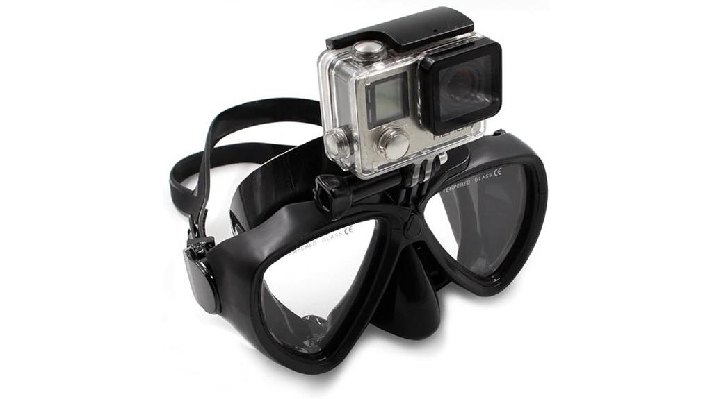 action camera swimming goggles