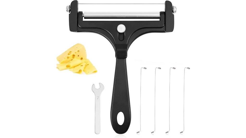 adjustable cheese slicing kit