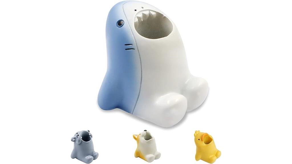 adorable kids toothbrush container