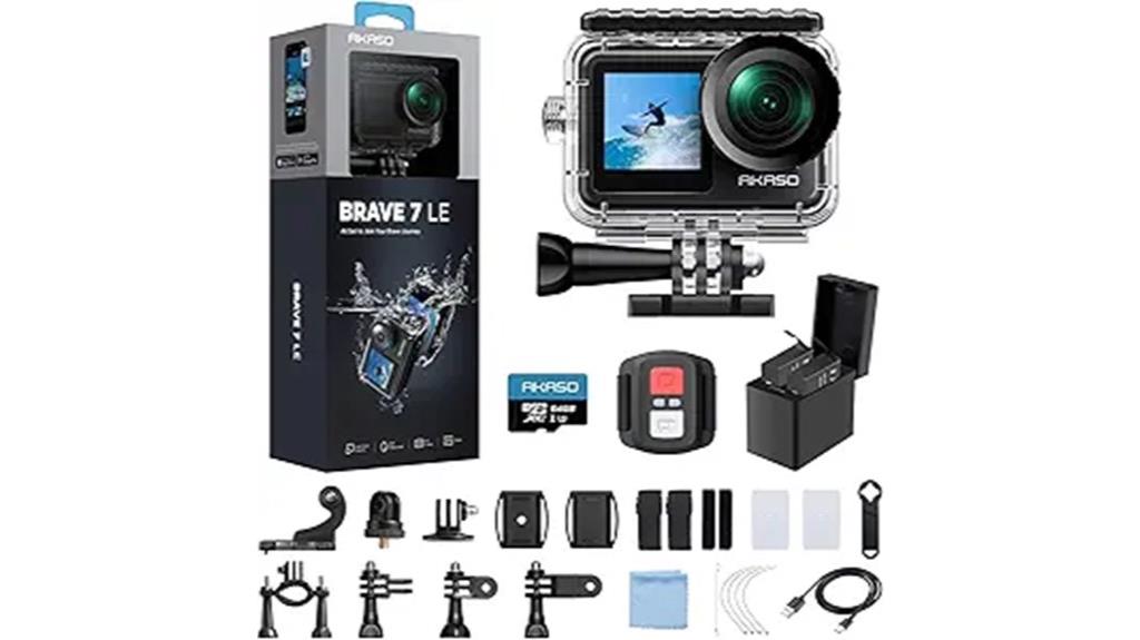akaso brave 7 le camera