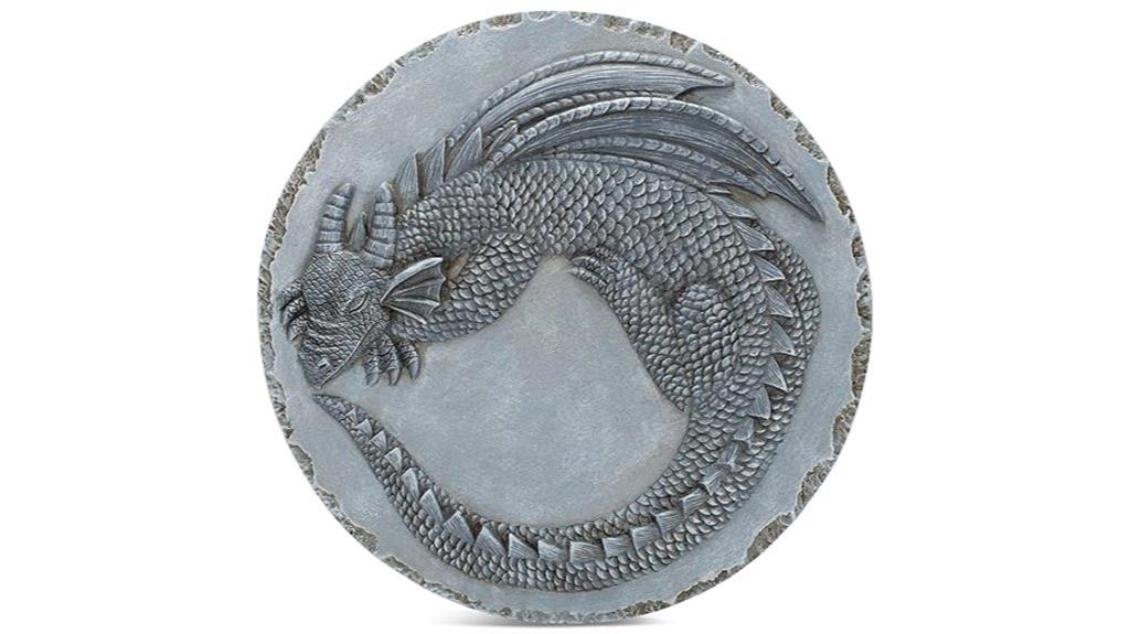 animal cast resin stepping stone