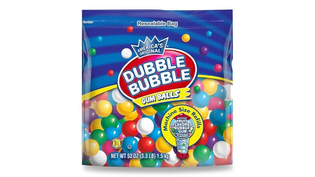 assorted gumballs refill pack