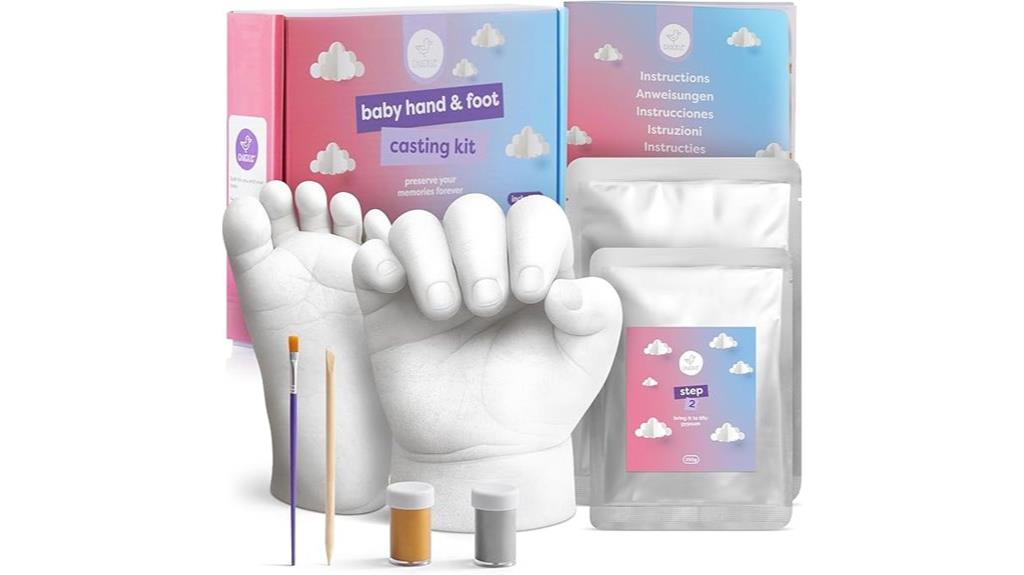 baby handprint footprint kit
