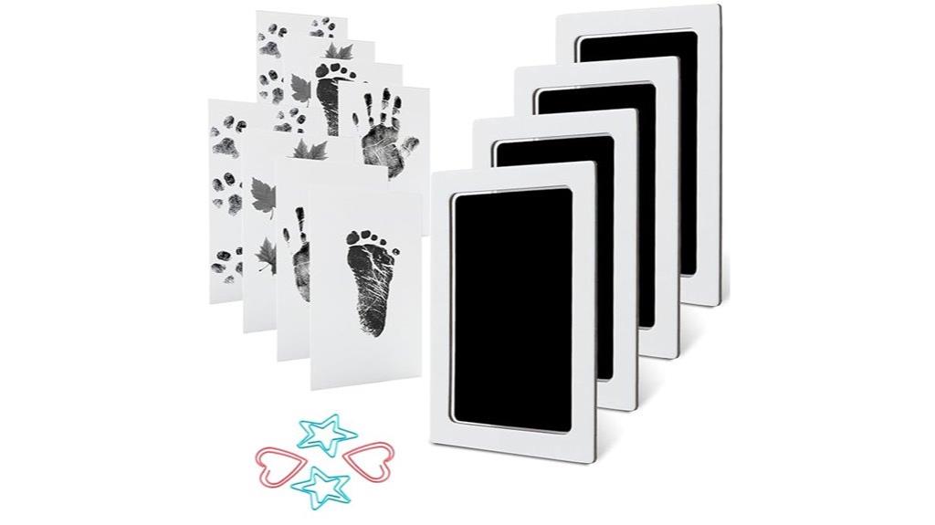 baby pet footprint kit