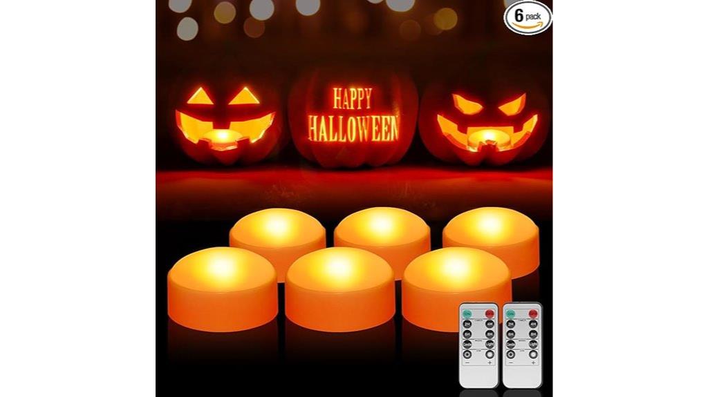 battery operated led pumpkin lights
