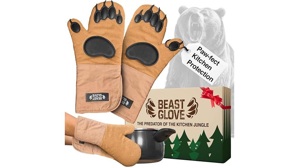 bear paw oven mitts