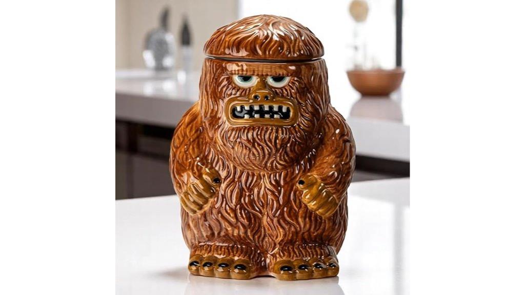 bigfoot cookie jar decor