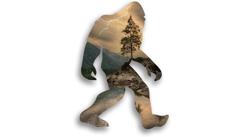 bigfoot sasquatch vinyl decal