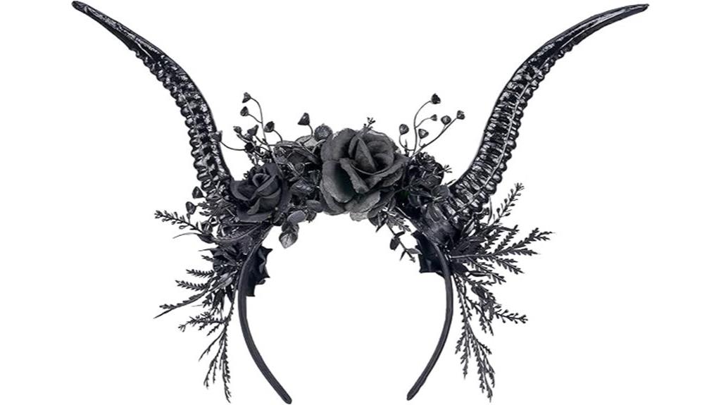 black antelope horns headband