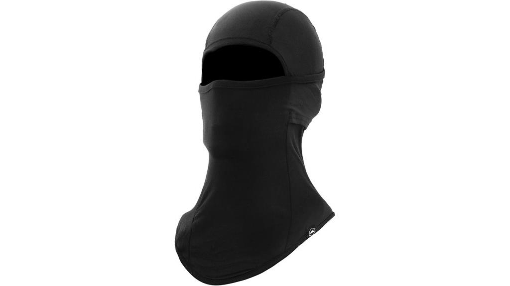 black ski mask
