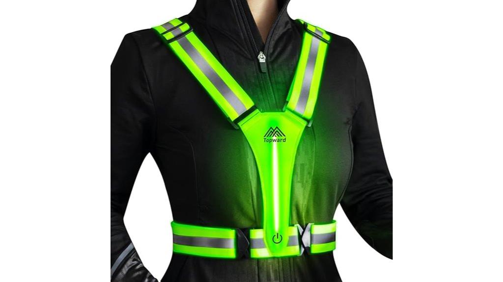 bright led safety vest