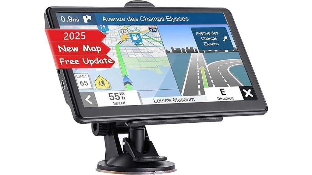 car gps with touch screen