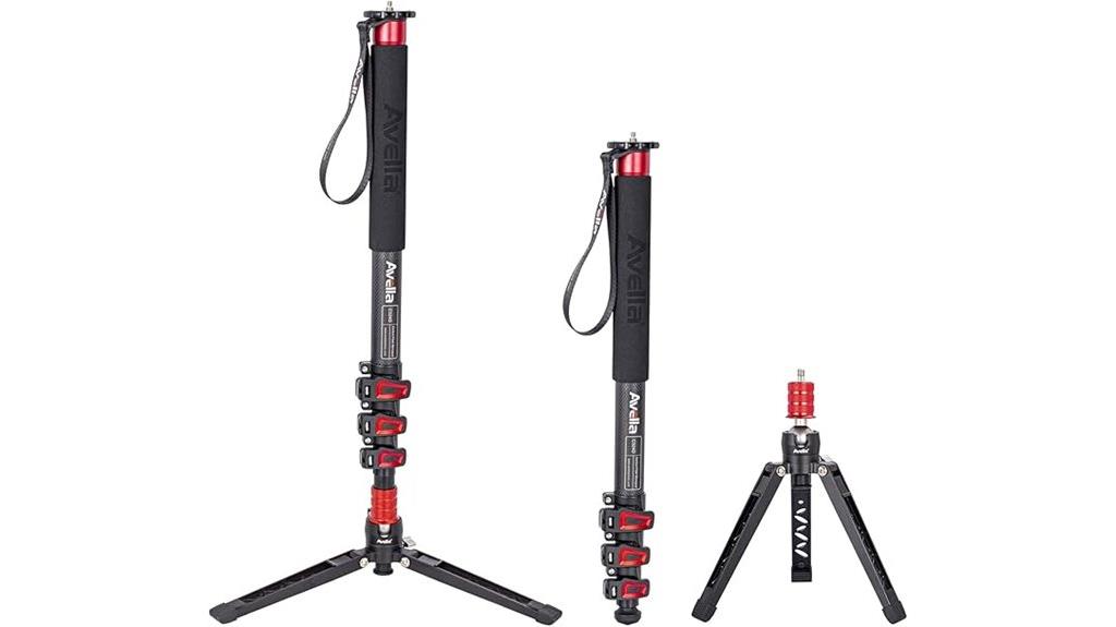 carbon fiber camera monopod