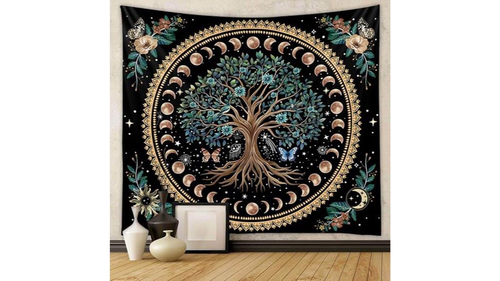 celestial tree bedroom tapestry