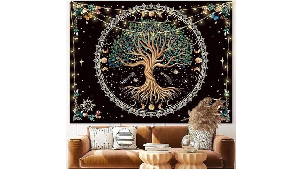 celestial tree wall hanging