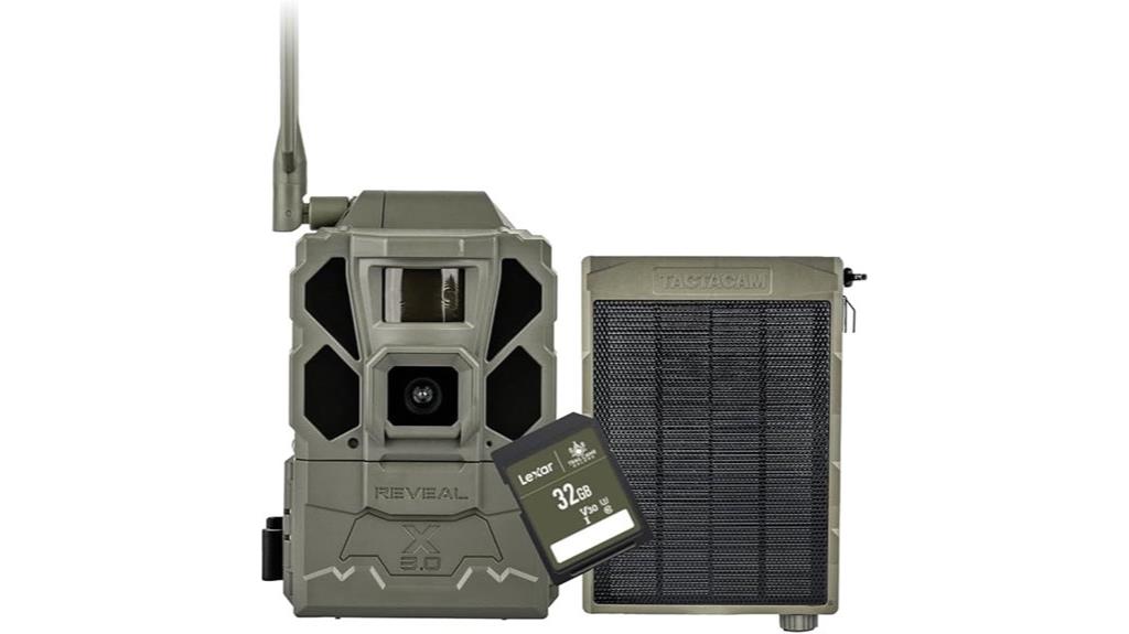 cellular trail camera with solar