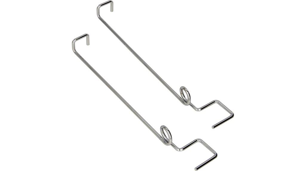 chrome windshield wiper tension rods