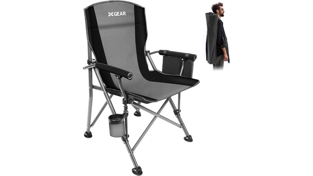 comfortable camping chair