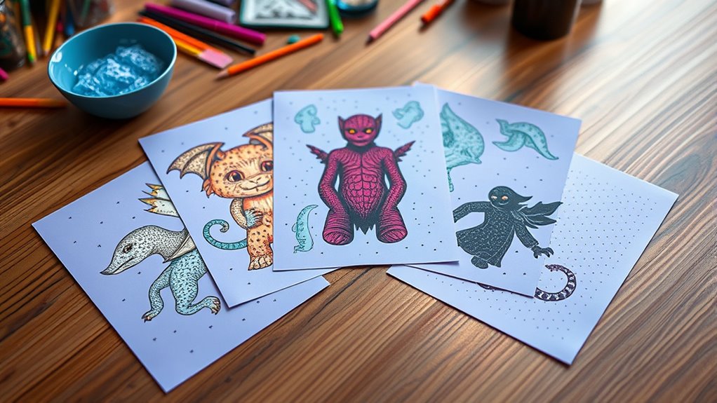 cryptid dot to dot activity pads