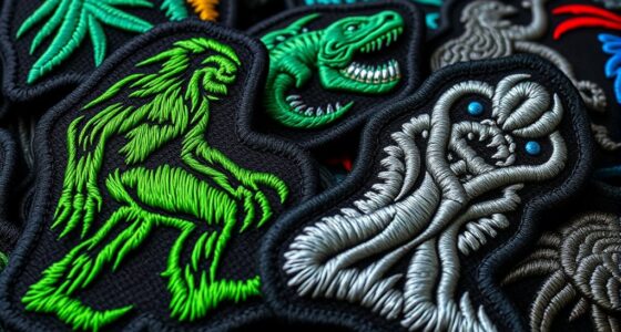 cryptid patch collection