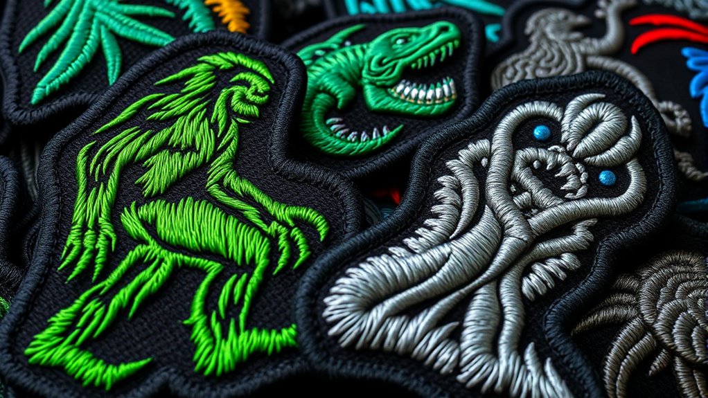 cryptid patch collection